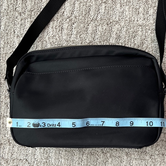 Calvin Klein Black Crossbody with Silver Accents - Picture 4 of 10